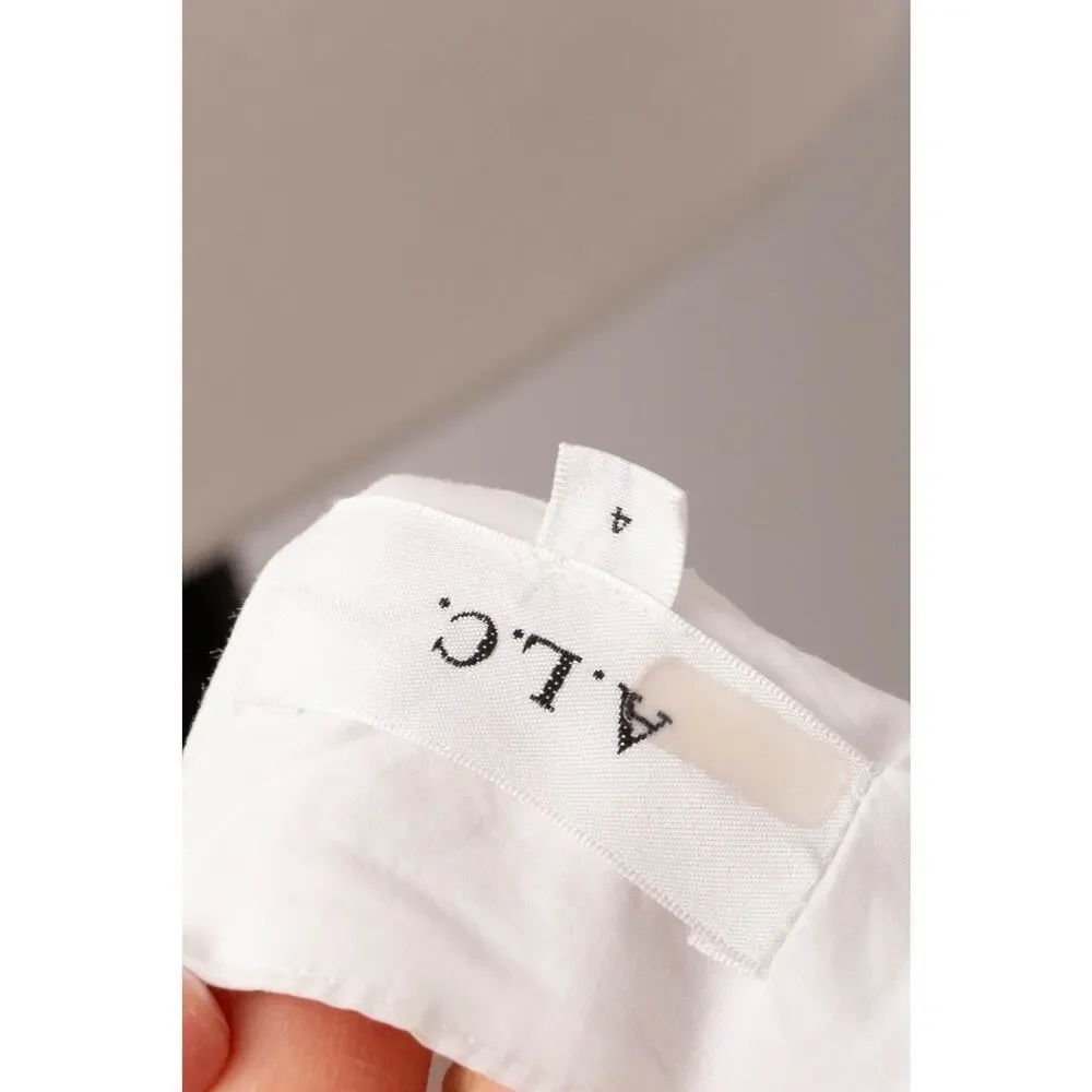 A.L.C. Alexandria Midi Dress in White - Size 4